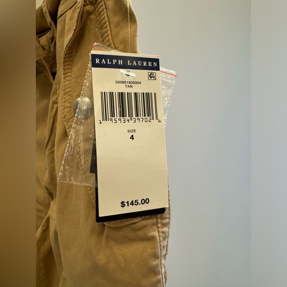 Polo Ralph Lauren Womens Cargo Hi-waist Belt Tie Khakis Pants - Picture 7 of 8